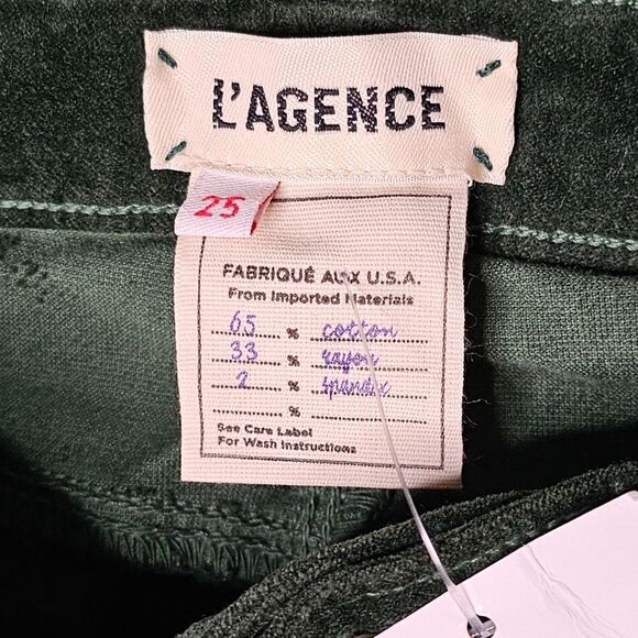NWT L'AGENCE Margot Jean Moss 25 - Picture 3 of 5